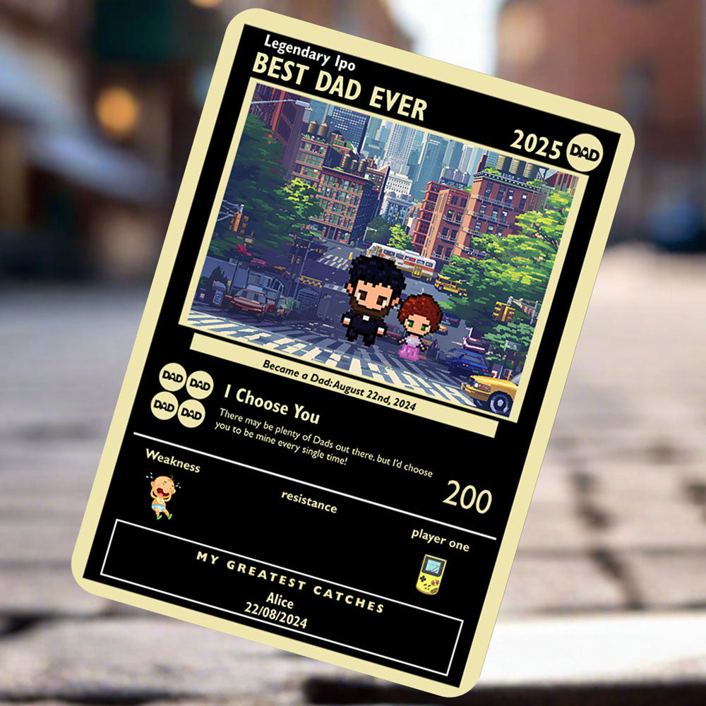 Construisez votre propre carte Dad Limited Gold Edition