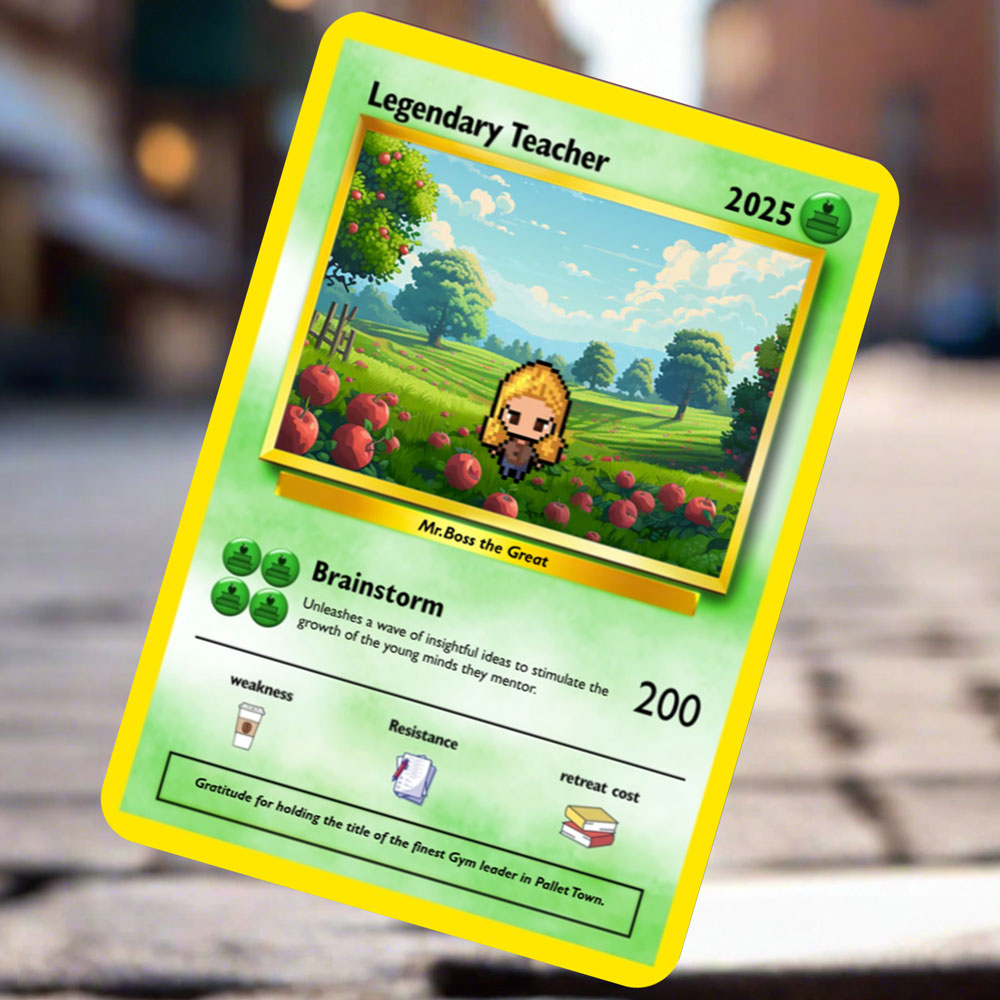 Construisez votre propre carte de professeur