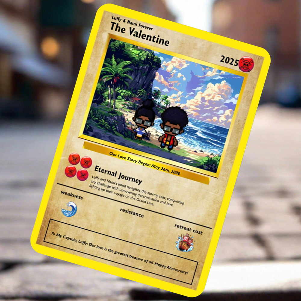 Construisez votre propre carte d'amour Pirate King