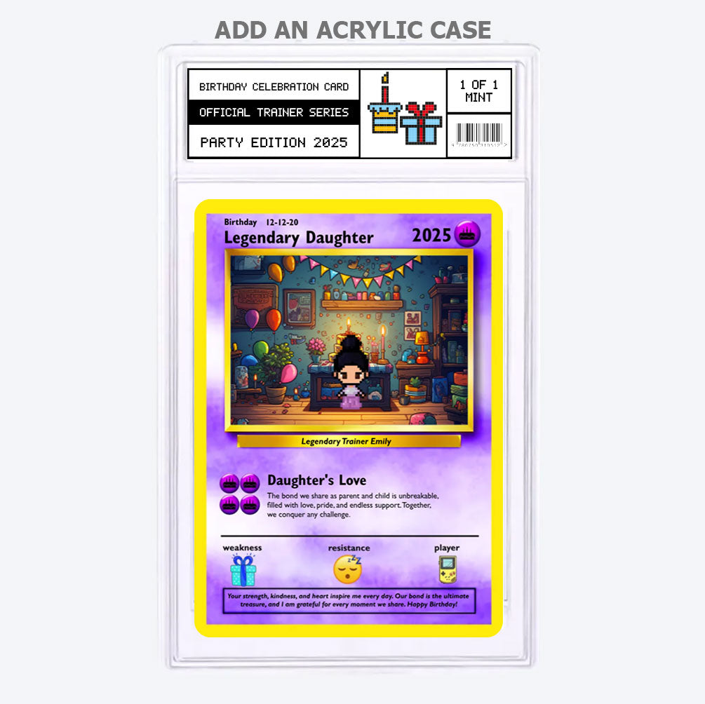 Construisez votre propre carte d'anniversaire de fille