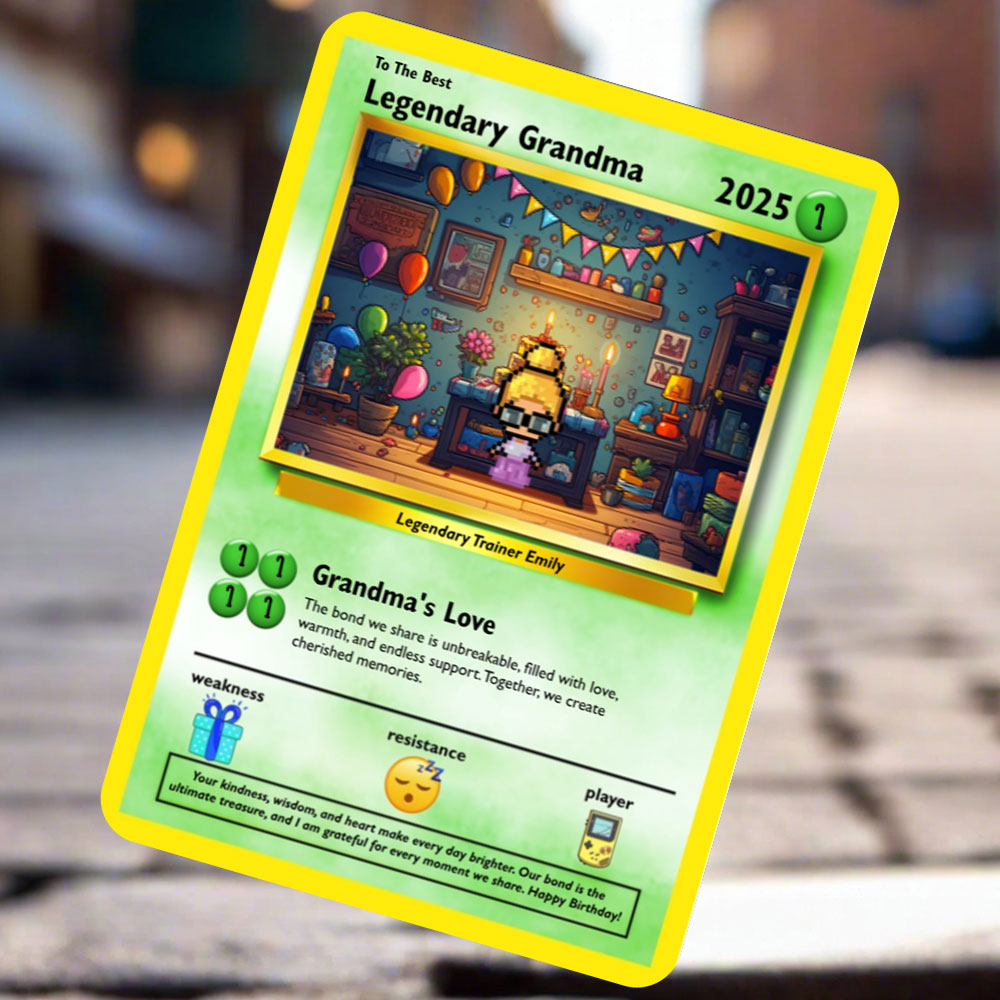 Construisez votre propre carte de grand-mère