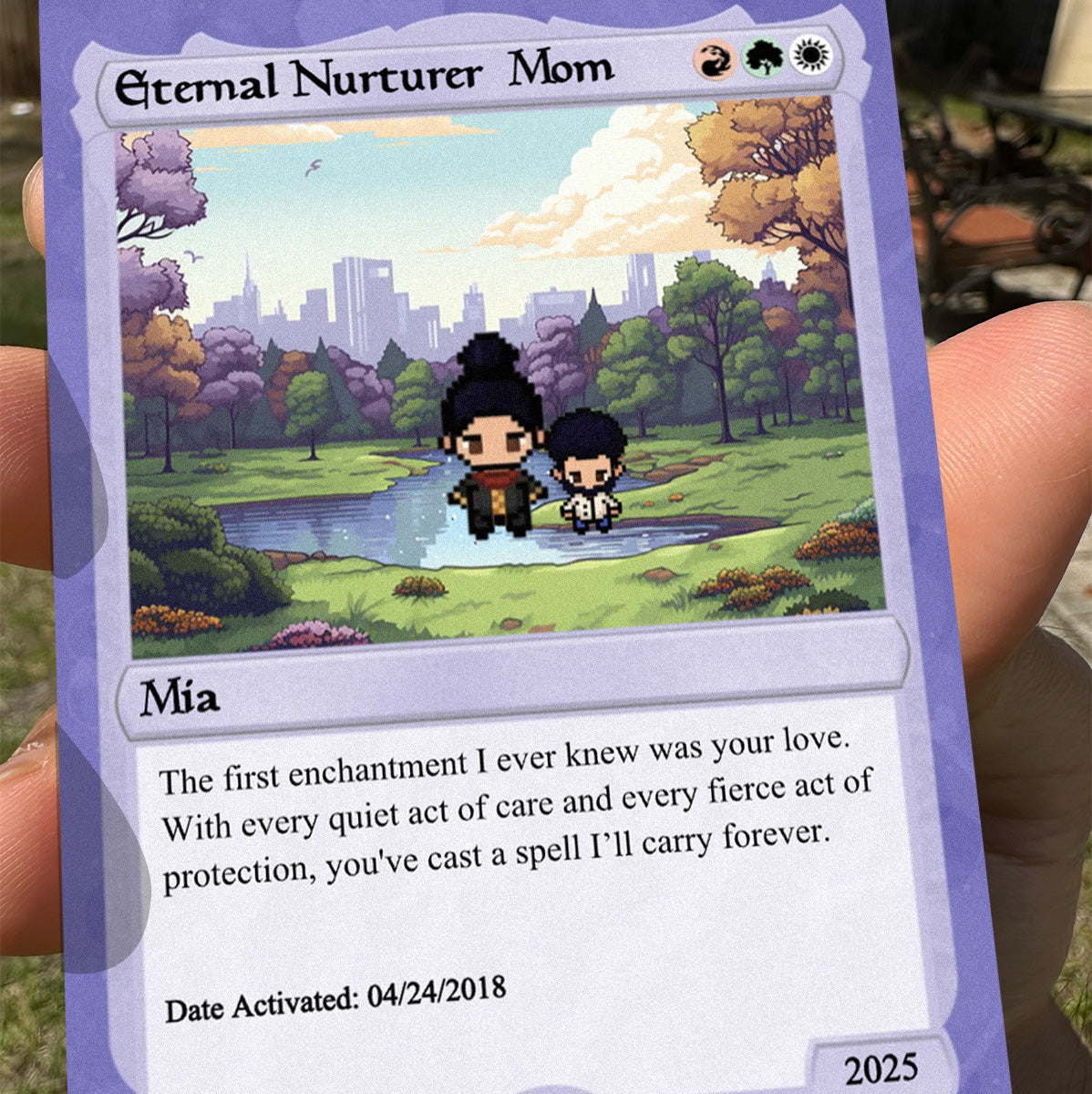 Love The Gathering For Mom Card - Build Your Own