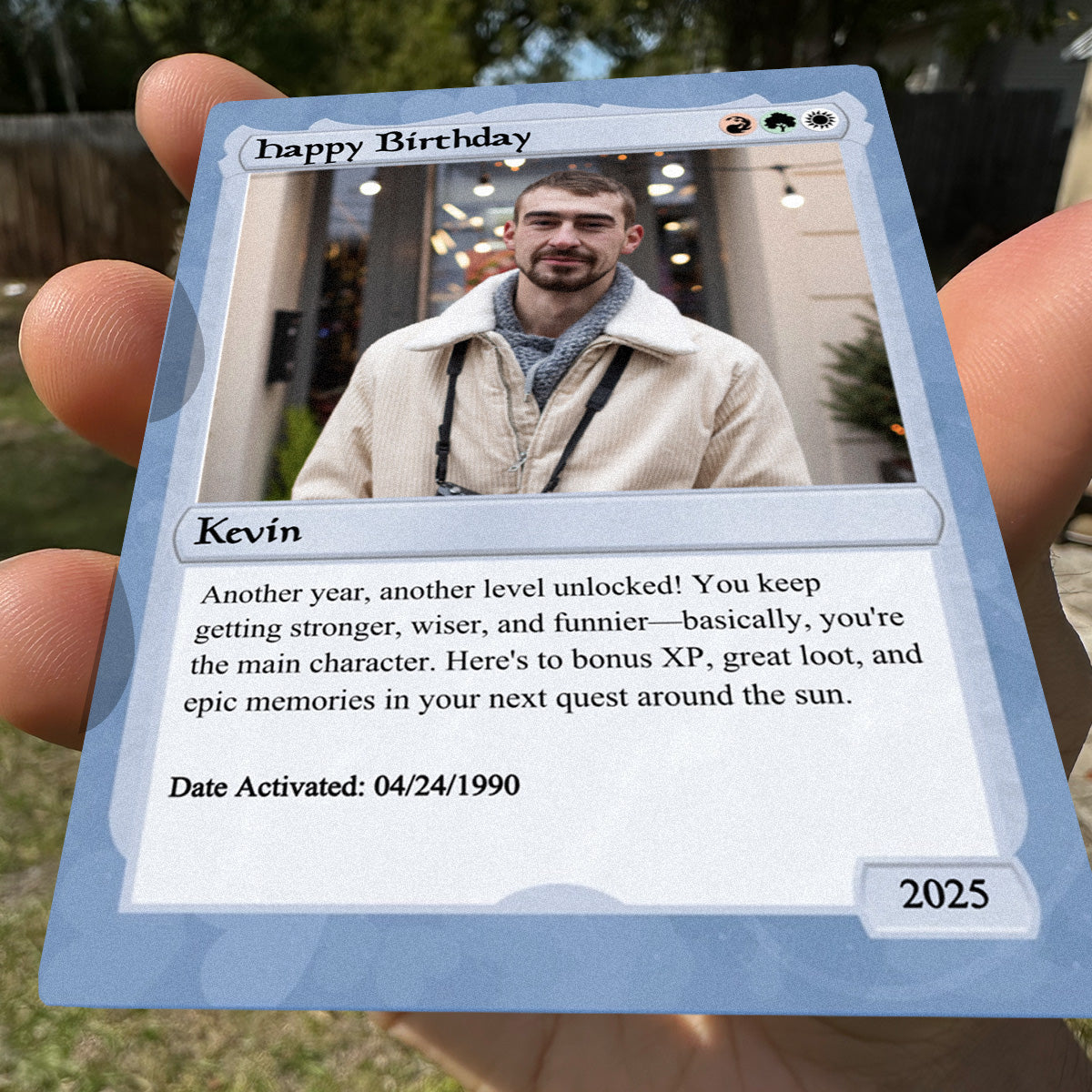 Love The Gathering Birthday Card - Photo