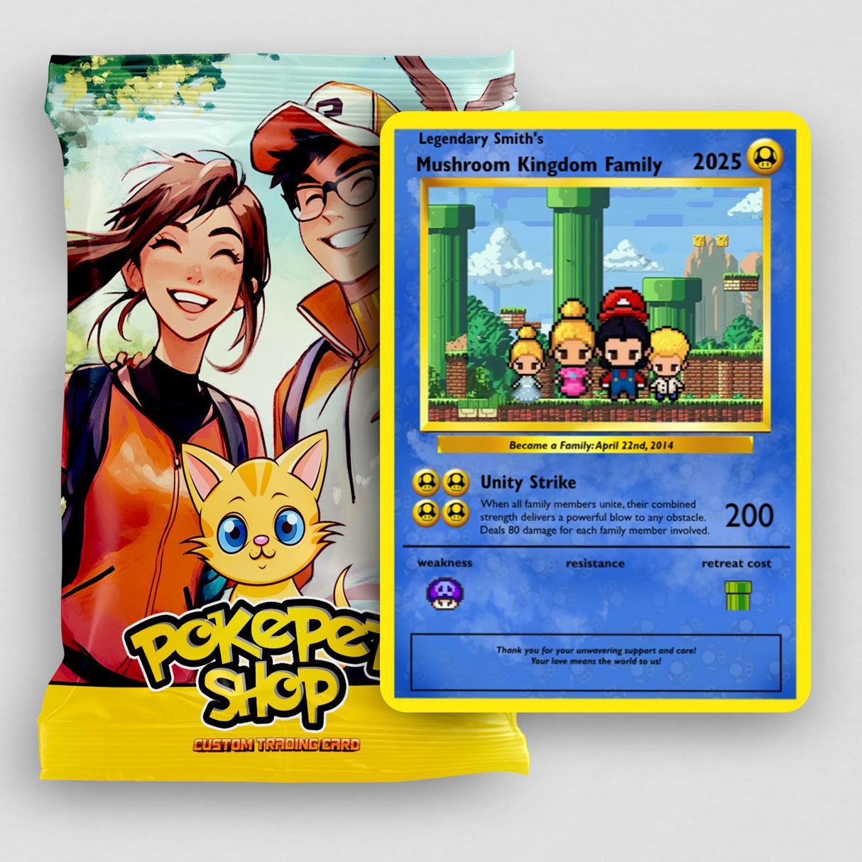 Construisez votre propre carte de famille Kingdom Chamroom