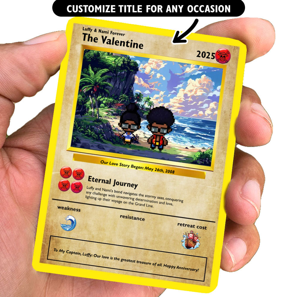 Construisez votre propre carte d'amour Pirate King