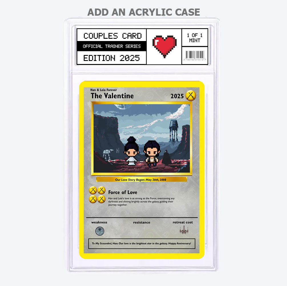 Space Wars Love Card - Build Your Own