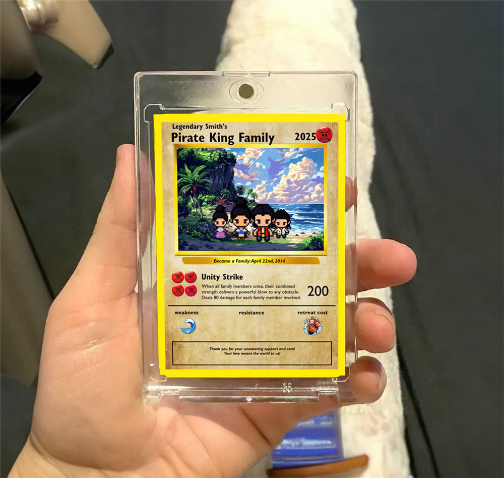 Construisez votre propre carte de famille Pirate King