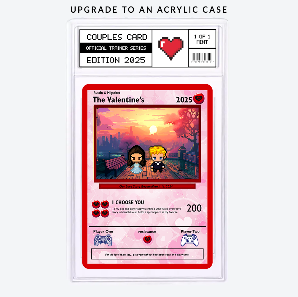 Construisez votre propre carte de couples / anniversaire