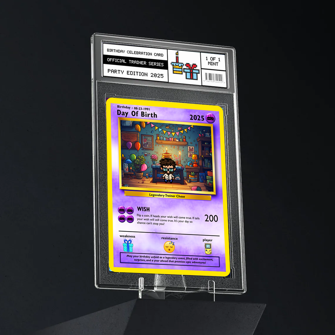 Construisez votre propre carte d'anniversaire