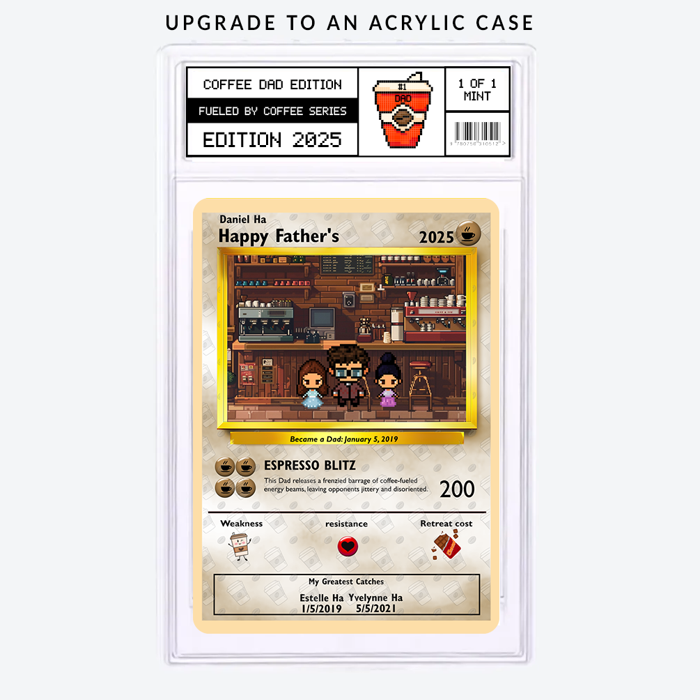 Construisez votre propre café pour la fête des pères