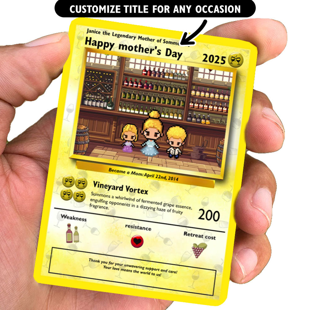 Construisez le vôtre - Sommelier Mama