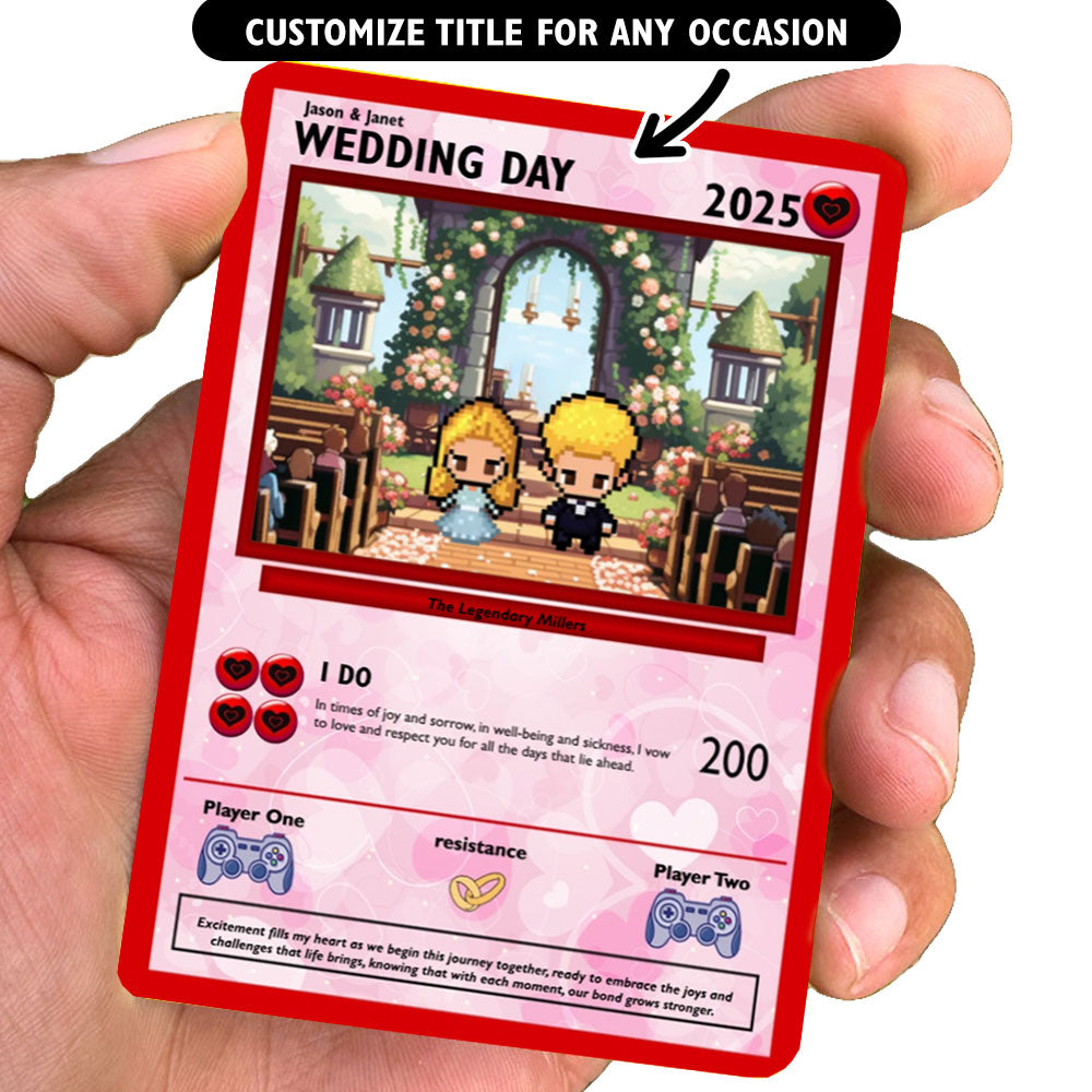 Construisez votre propre carte de mariage