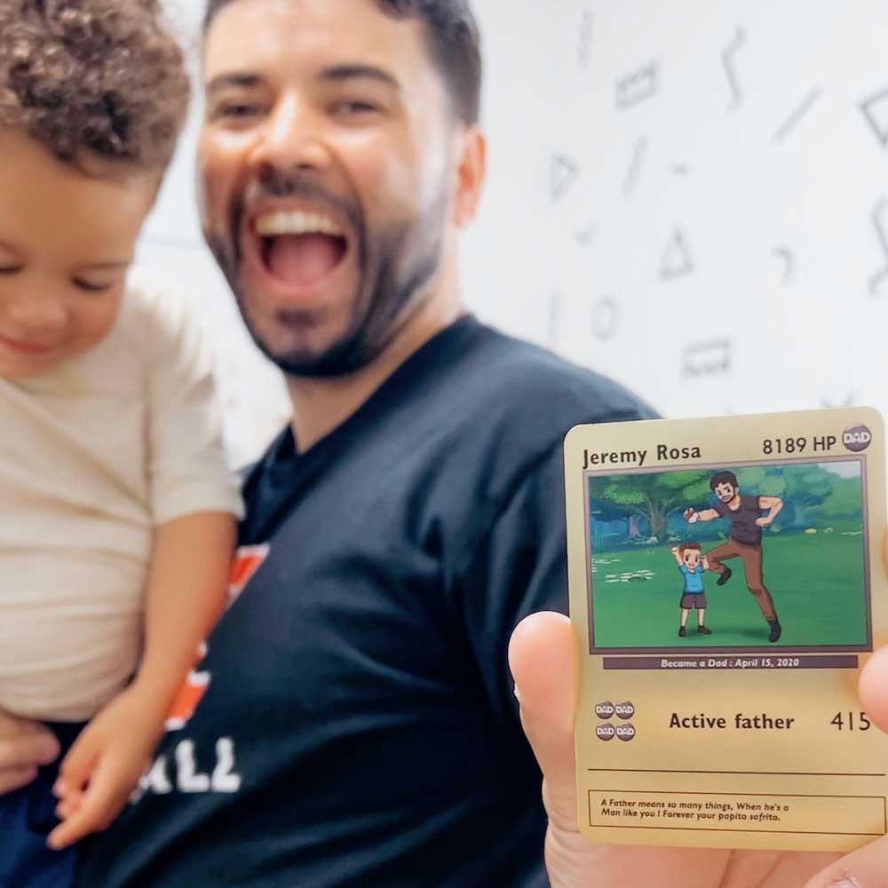 Poke Dad - Art dessiné à la main 1