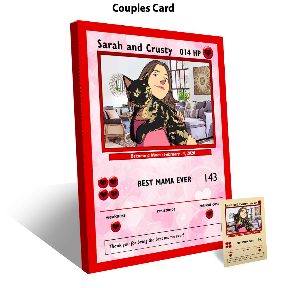 Carte V-Day édition tirée à la main en édition limitée