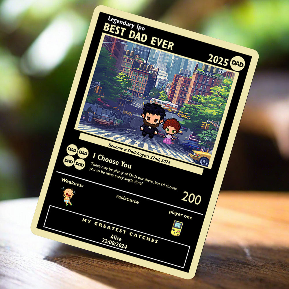 Construisez votre propre carte Dad Limited Gold Edition