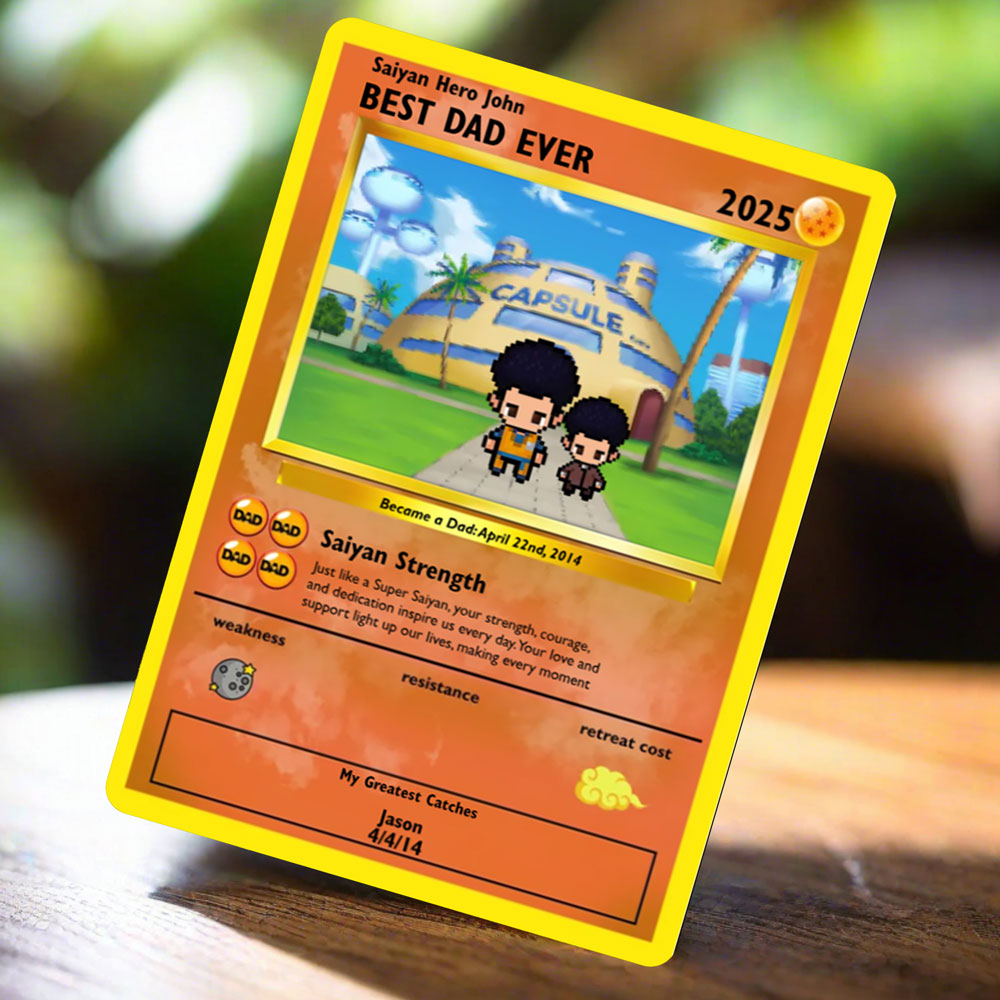 Construisez votre propre fête des pères Super Saiyan