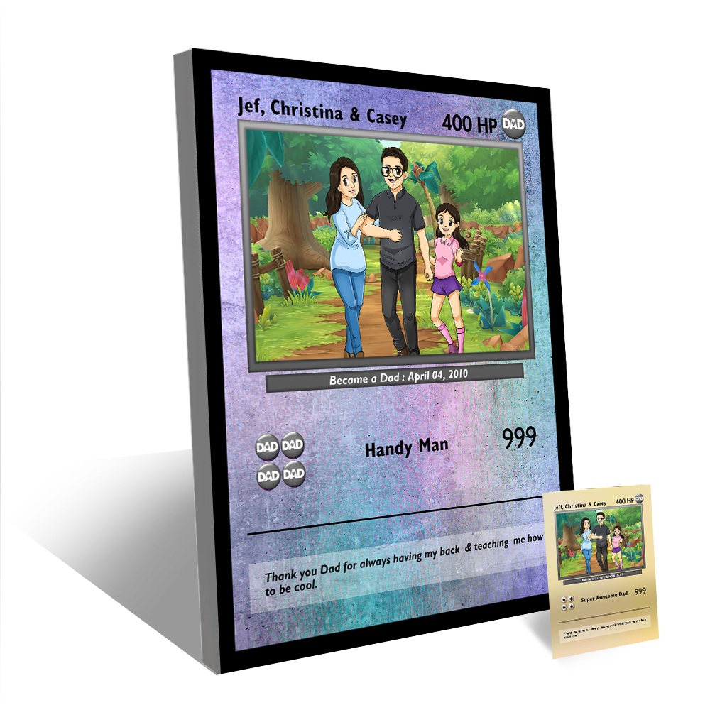 Poke Dad - Art dessiné à la main 1