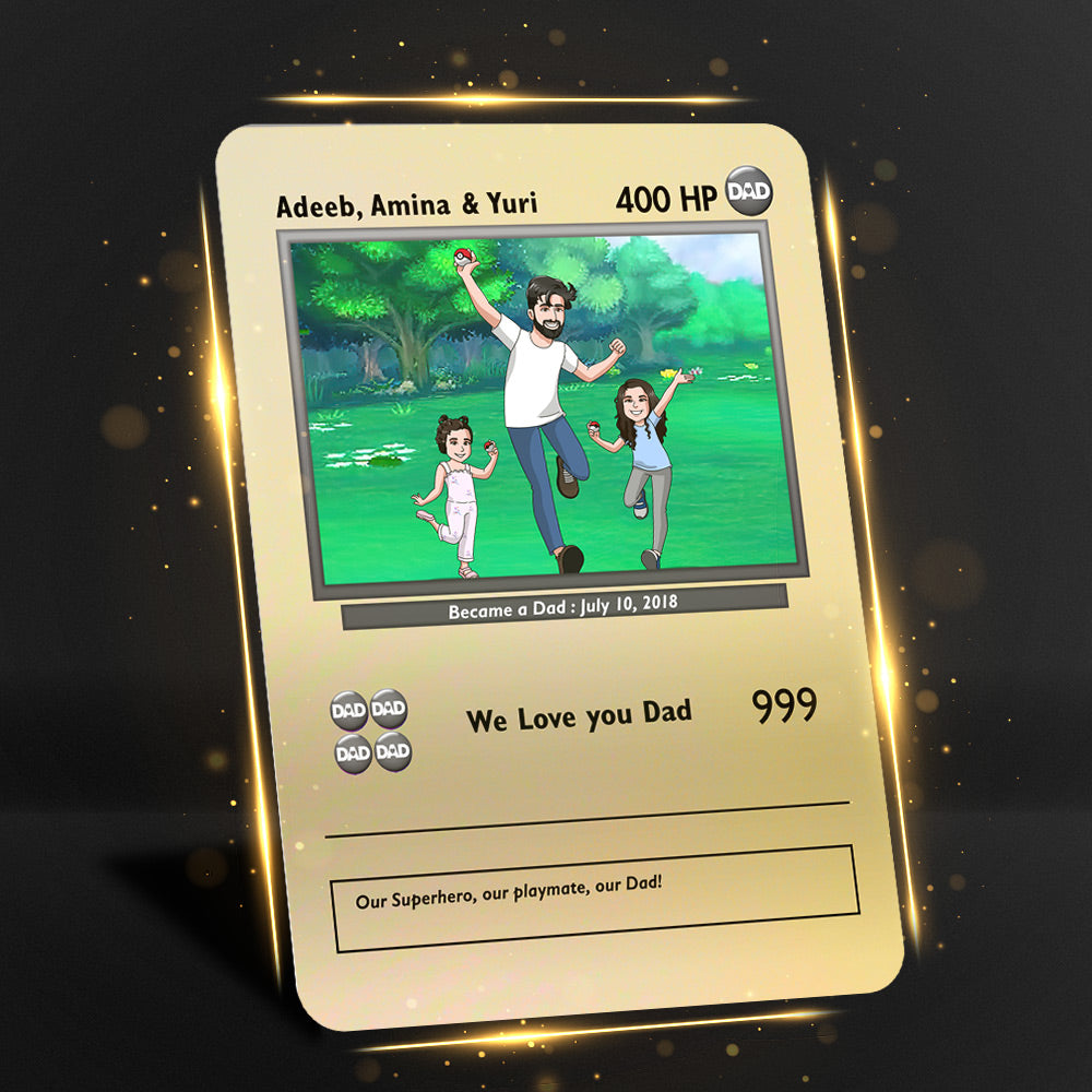 Poke Dad - Art dessiné à la main 1