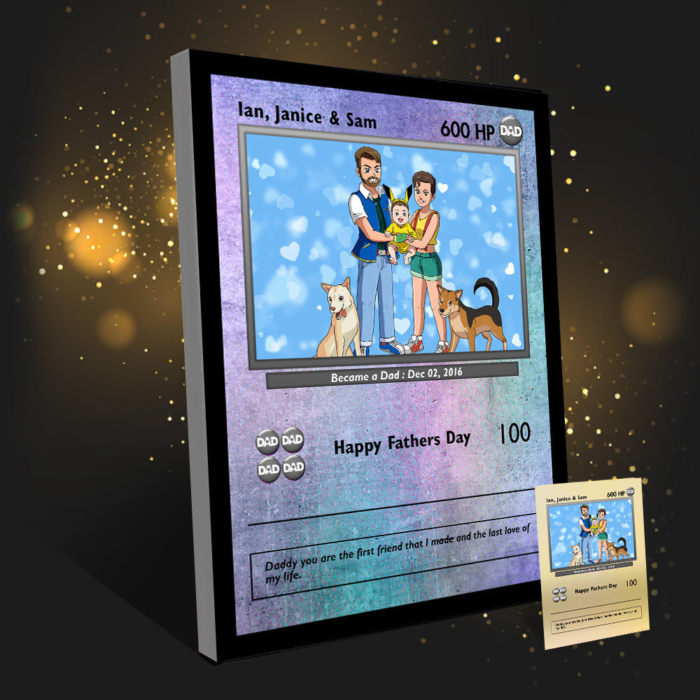 Poke Dad - Art dessiné à la main 1