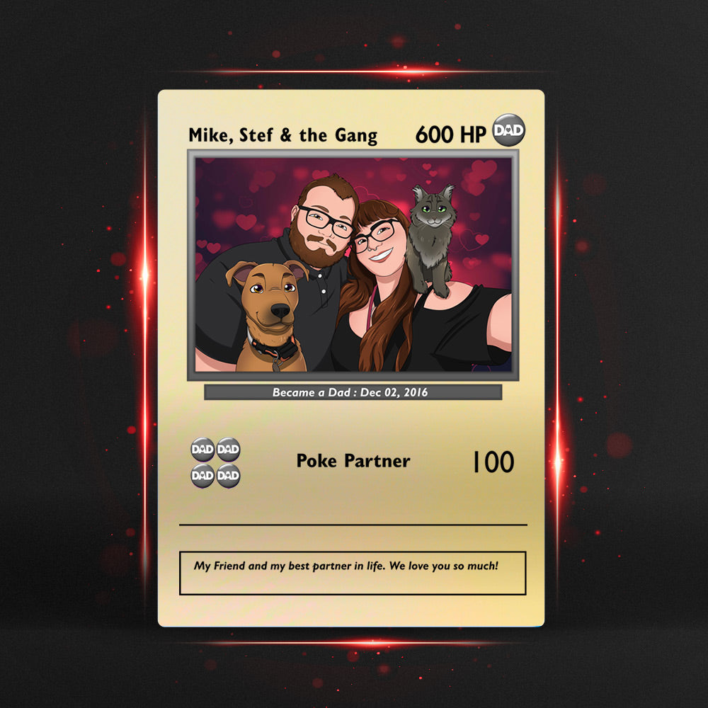 Poke Dad - Art dessiné à la main 1