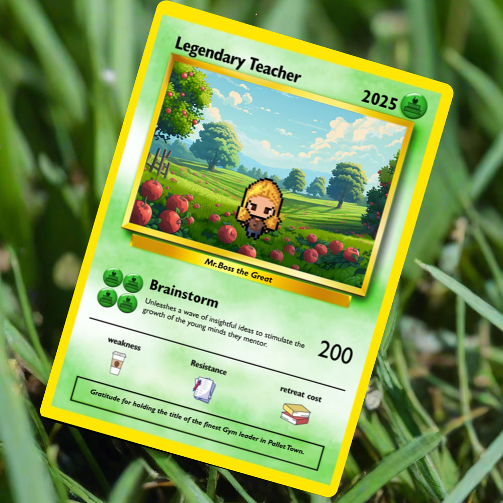 Construisez votre propre carte de professeur