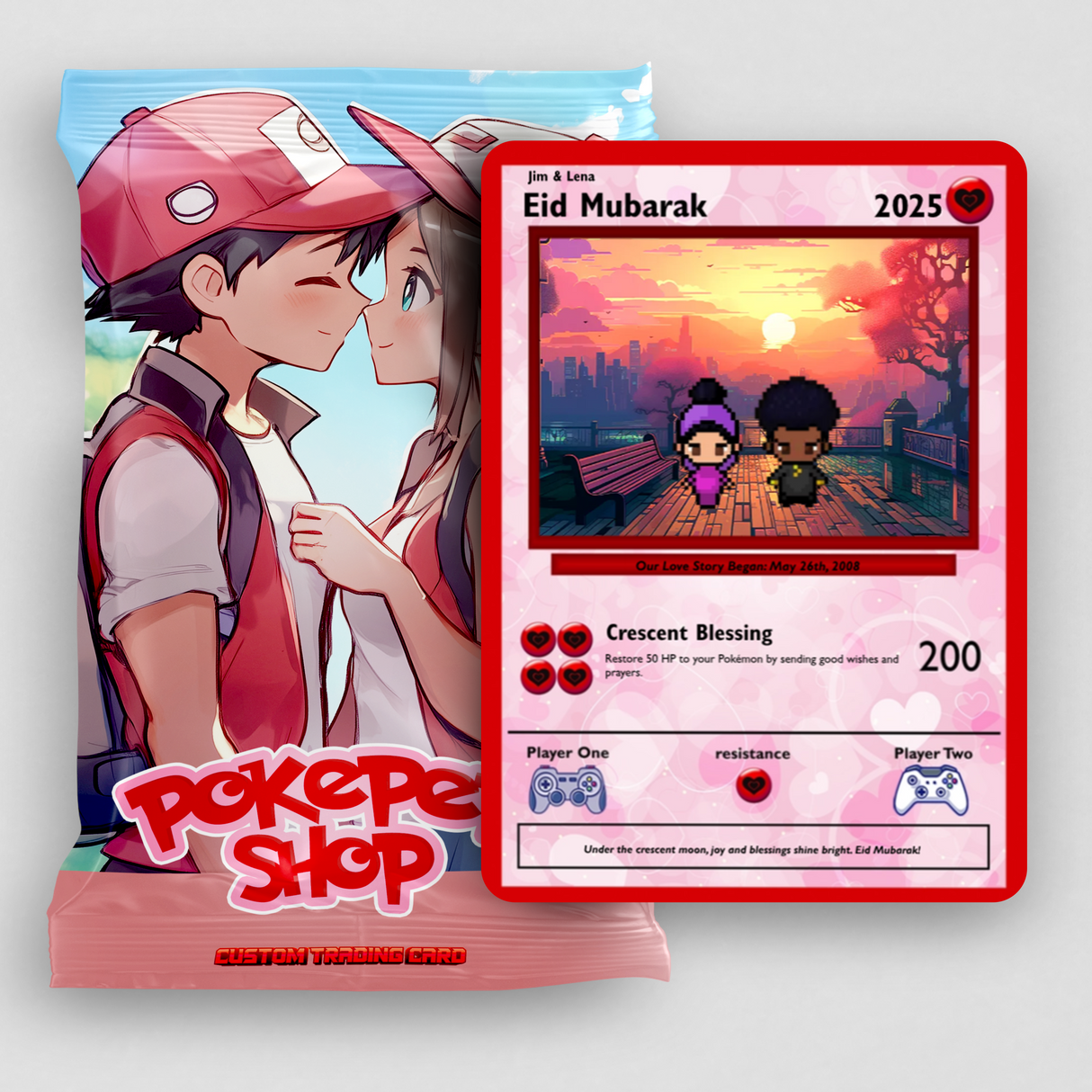 Carte Vday / Anniversary - Construisez votre propre Eid