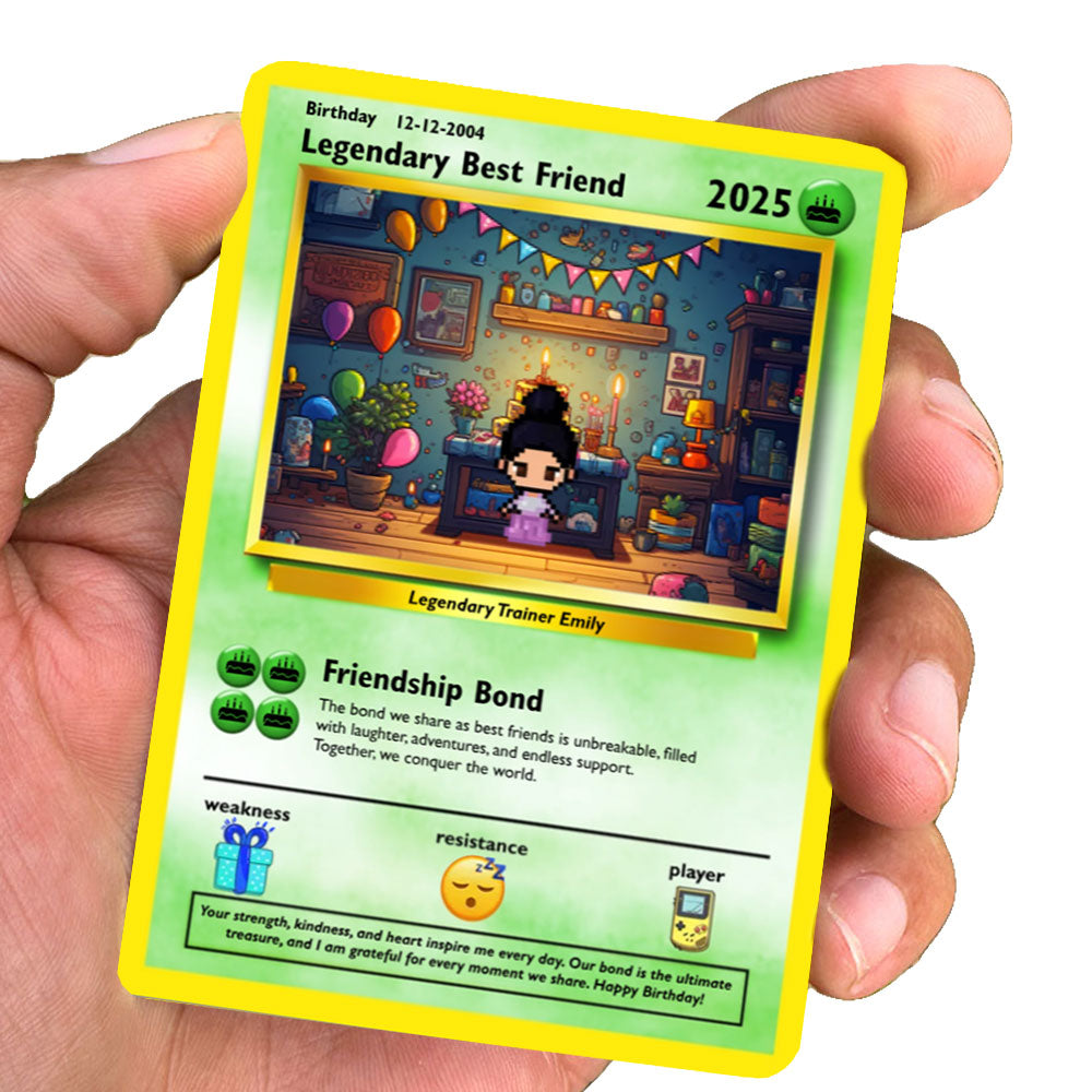 Construisez votre propre carte d'anniversaire du meilleur ami