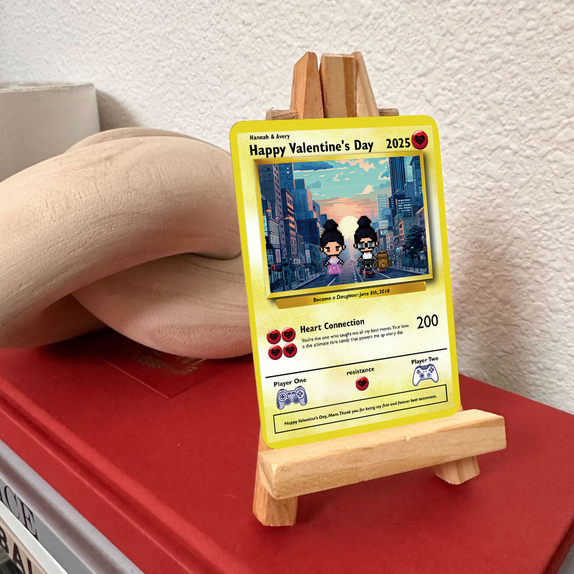 Carte fille à maman - Construisez la vôtre