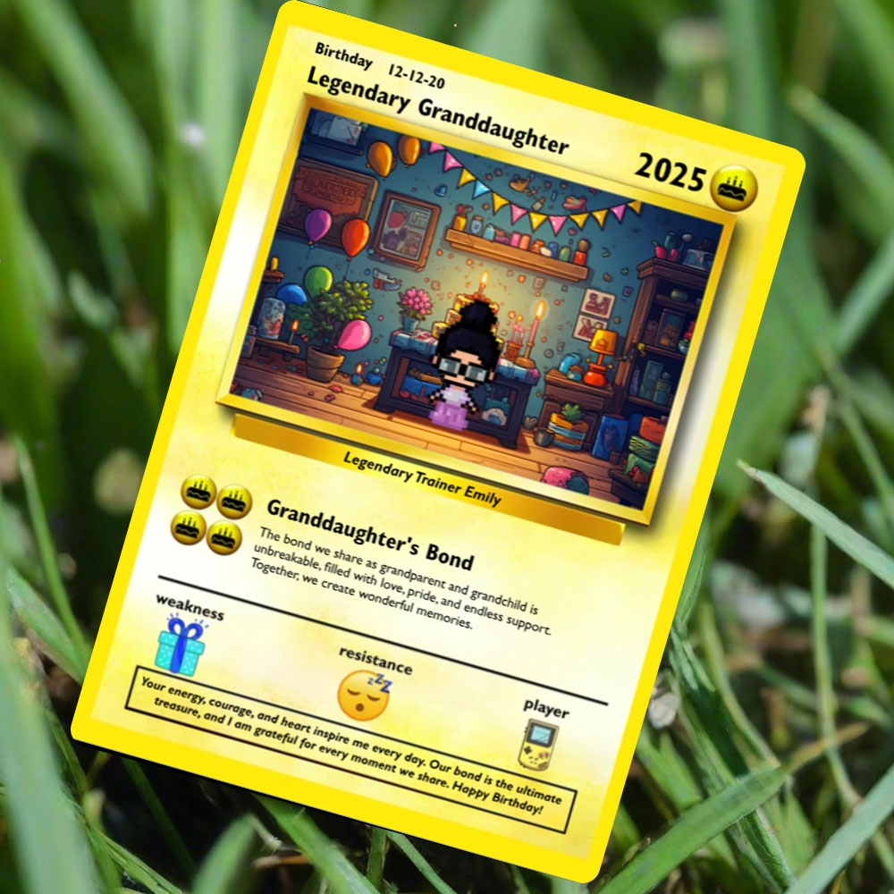Construisez votre propre carte d'anniversaire de petite-fille