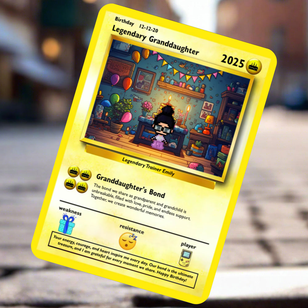 Construisez votre propre carte d'anniversaire de petite-fille