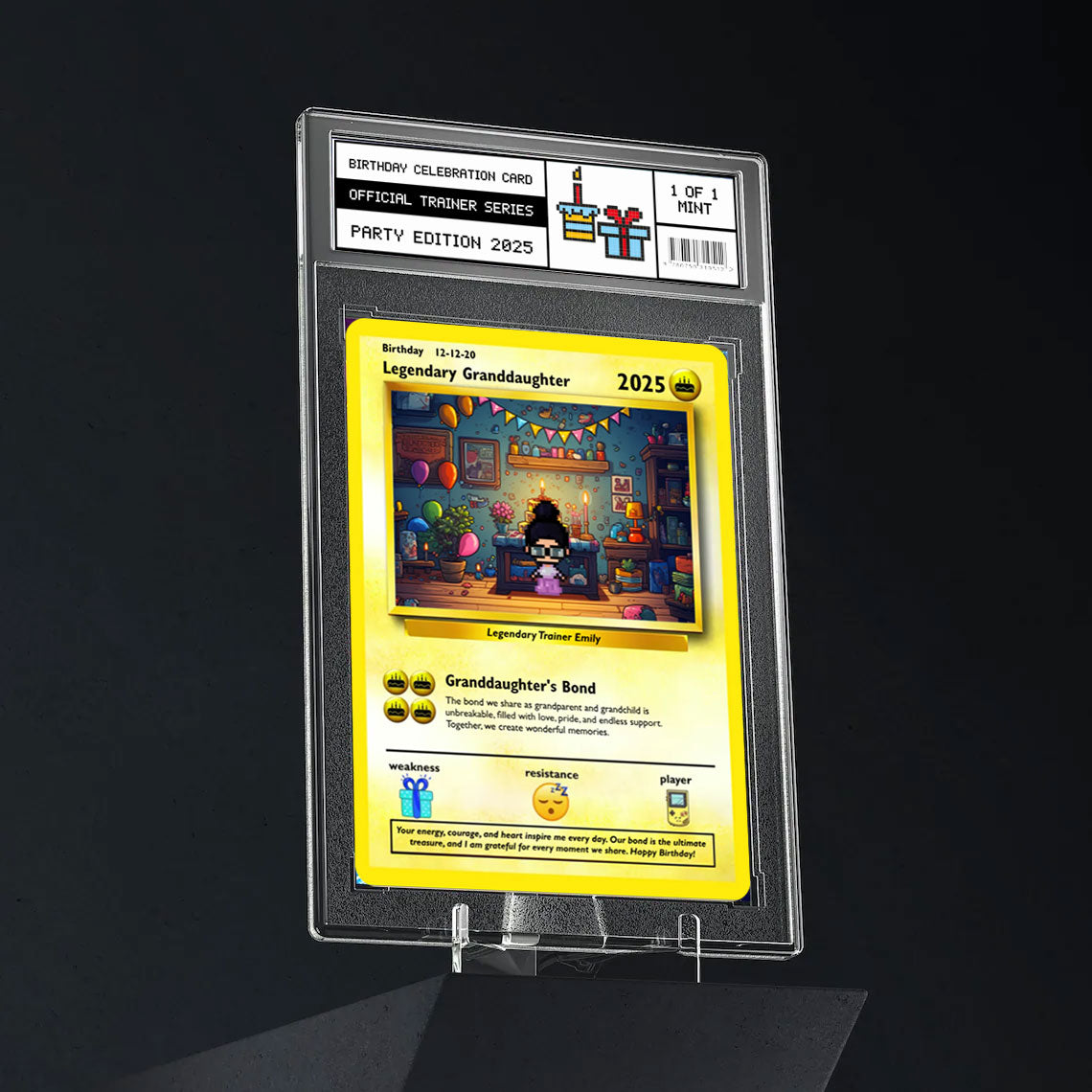 Construisez votre propre carte d'anniversaire de petite-fille