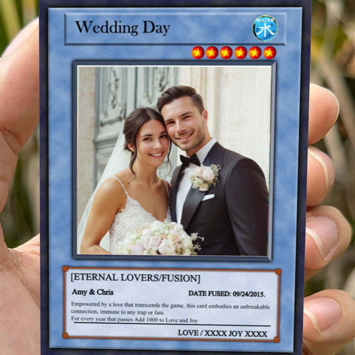 Yu-Gi-Love Wedding Card  - Photo
