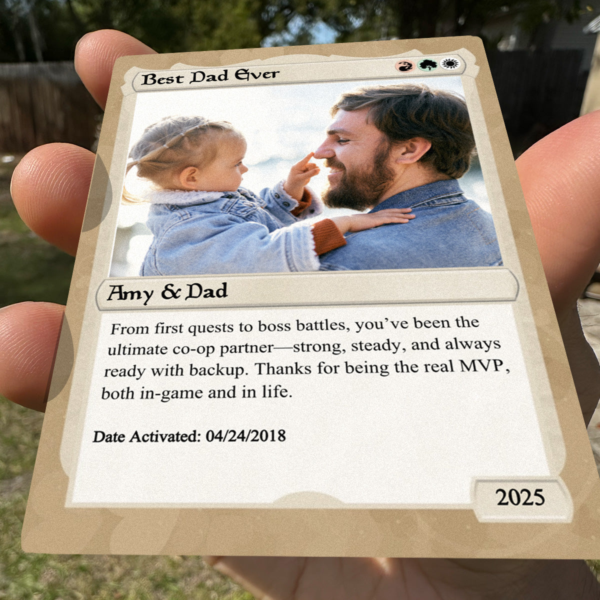Love The Gathering Father's day Card  - Photo