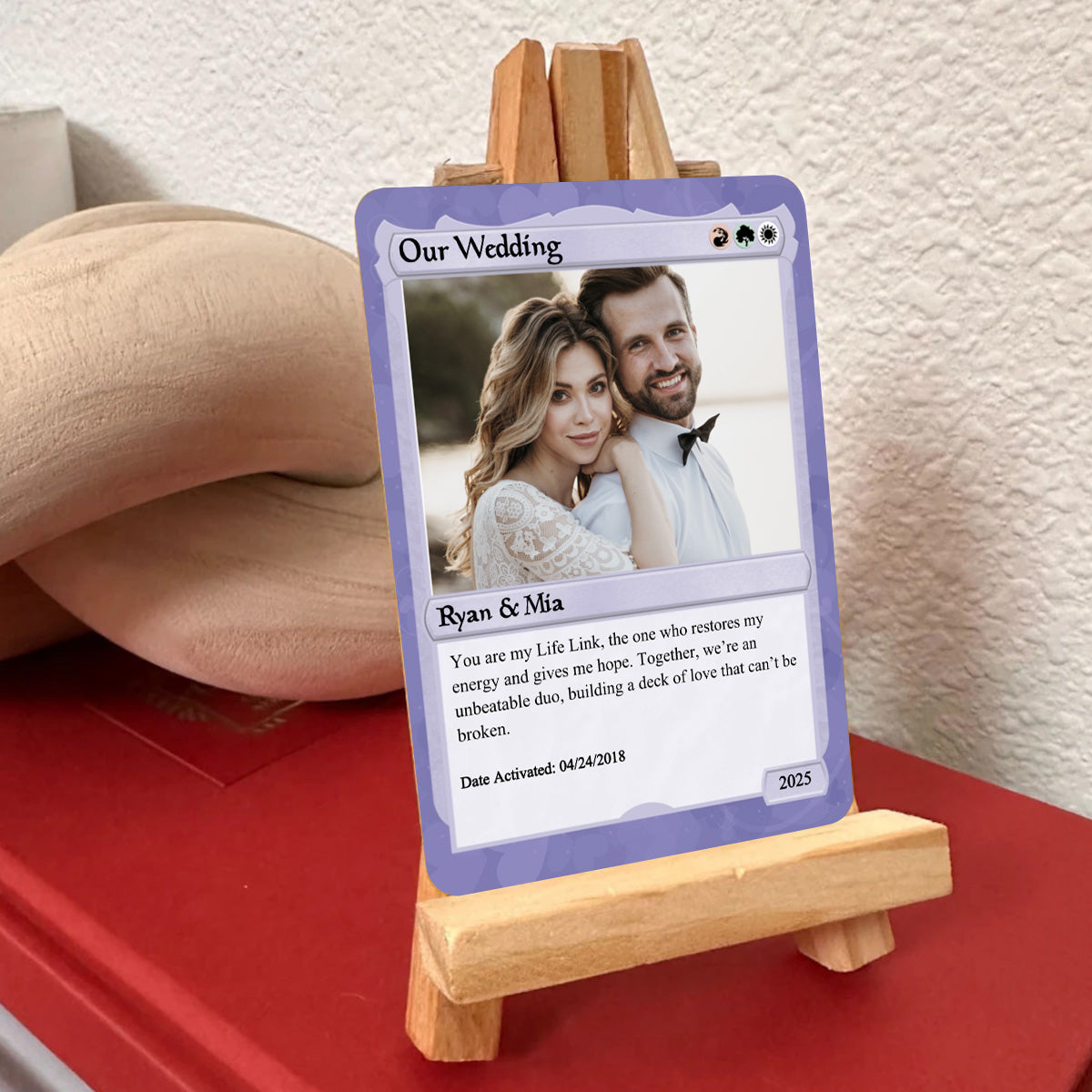 Love The Gathering Wedding Card  - Photo