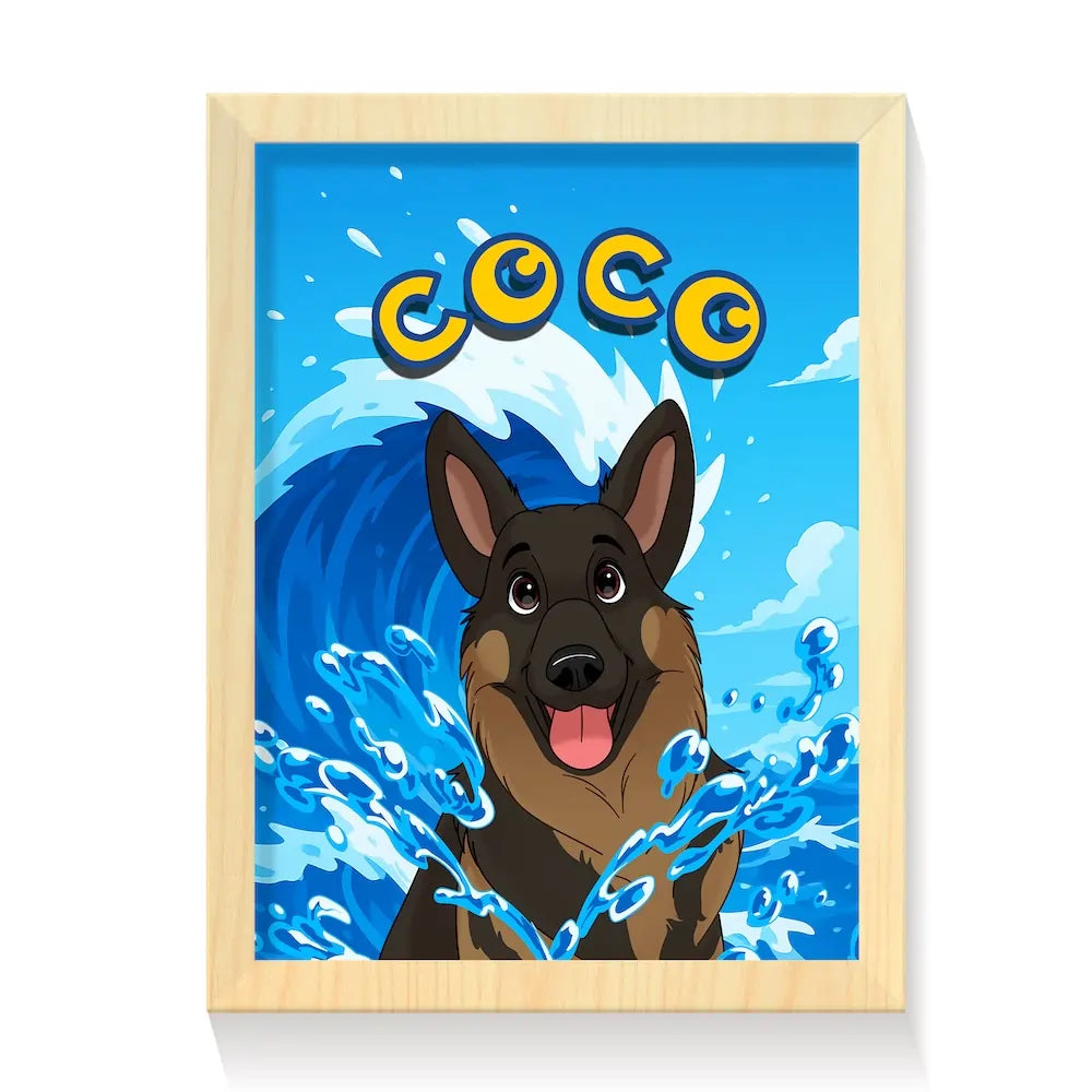 Custom PokePet Light Box Art