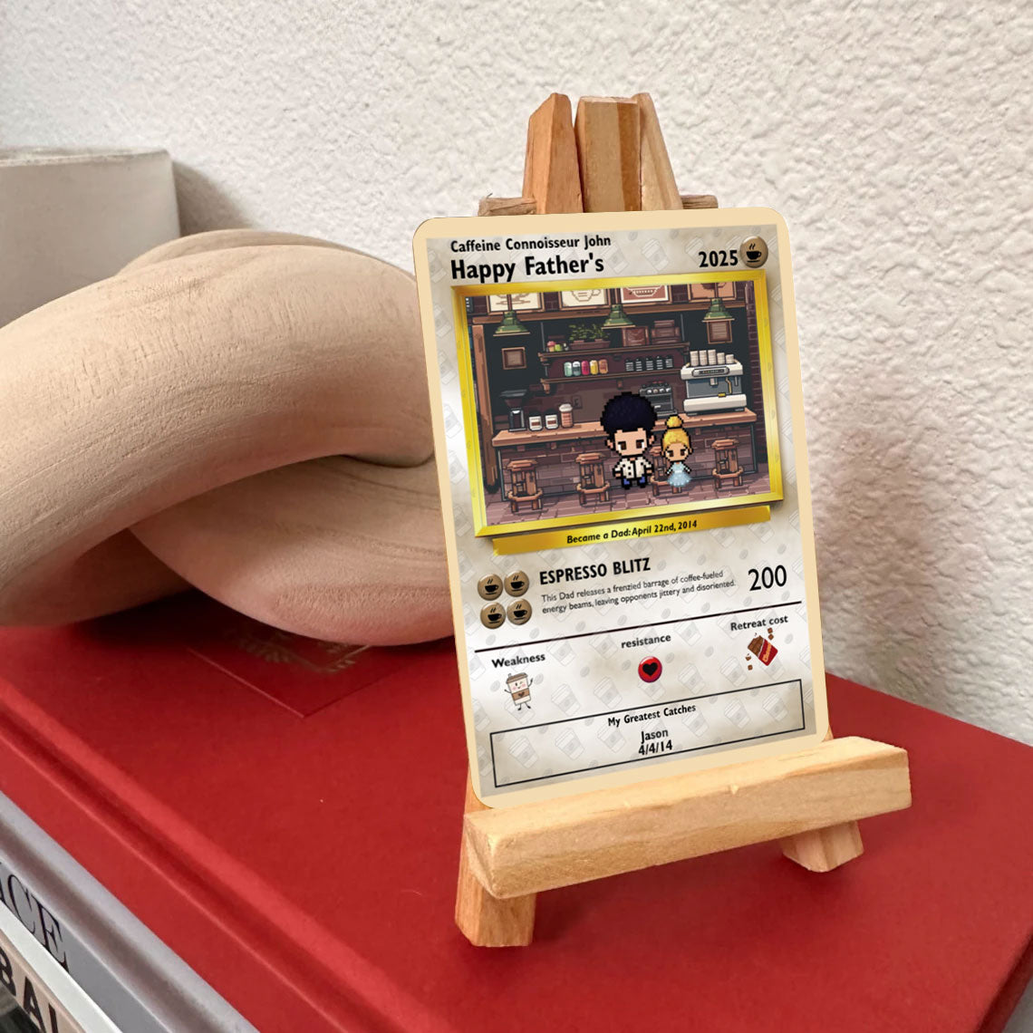 Construisez votre propre café pour la fête des pères