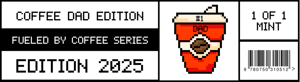 Coffee Dad Graded Acrylic Case