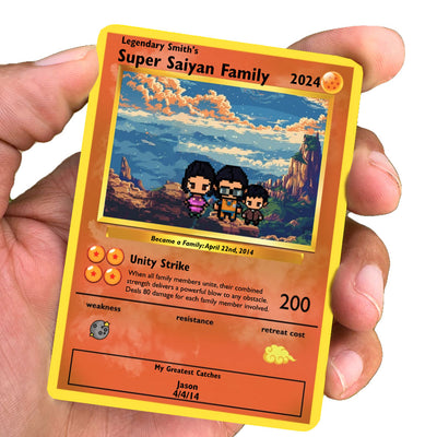 Construisez votre propre carte de famille Super Saiyan