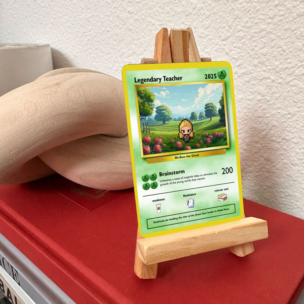 Construisez votre propre carte de professeur