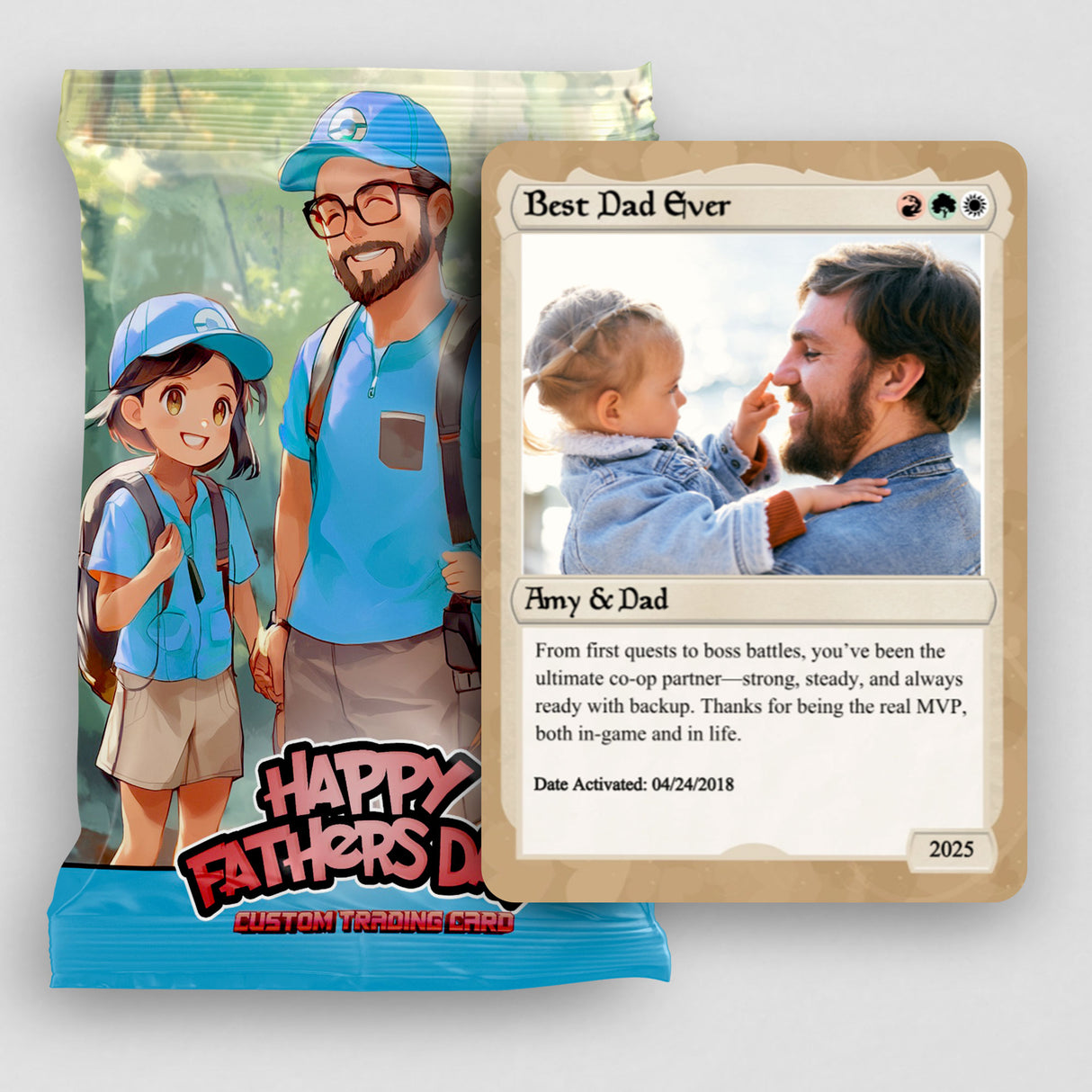 Love The Gathering Father's day Card  - Photo