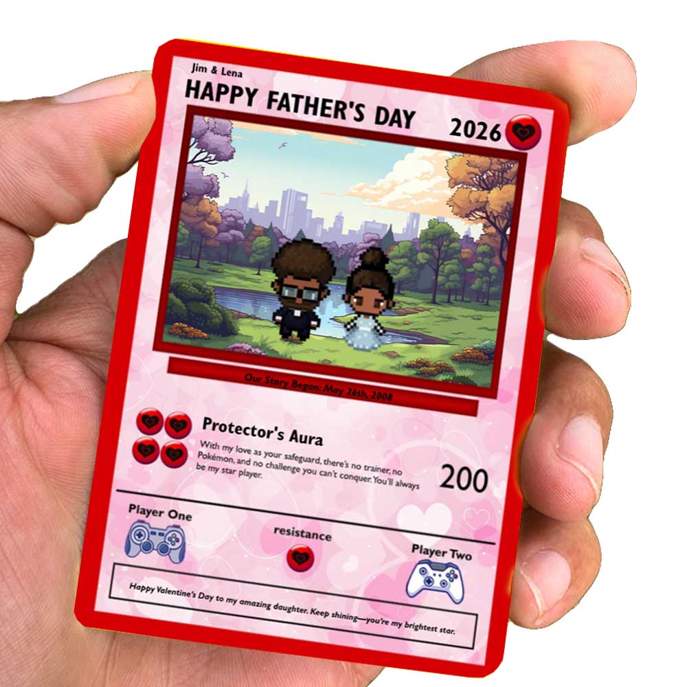 Carte papa à fille - Construisez la vôtre