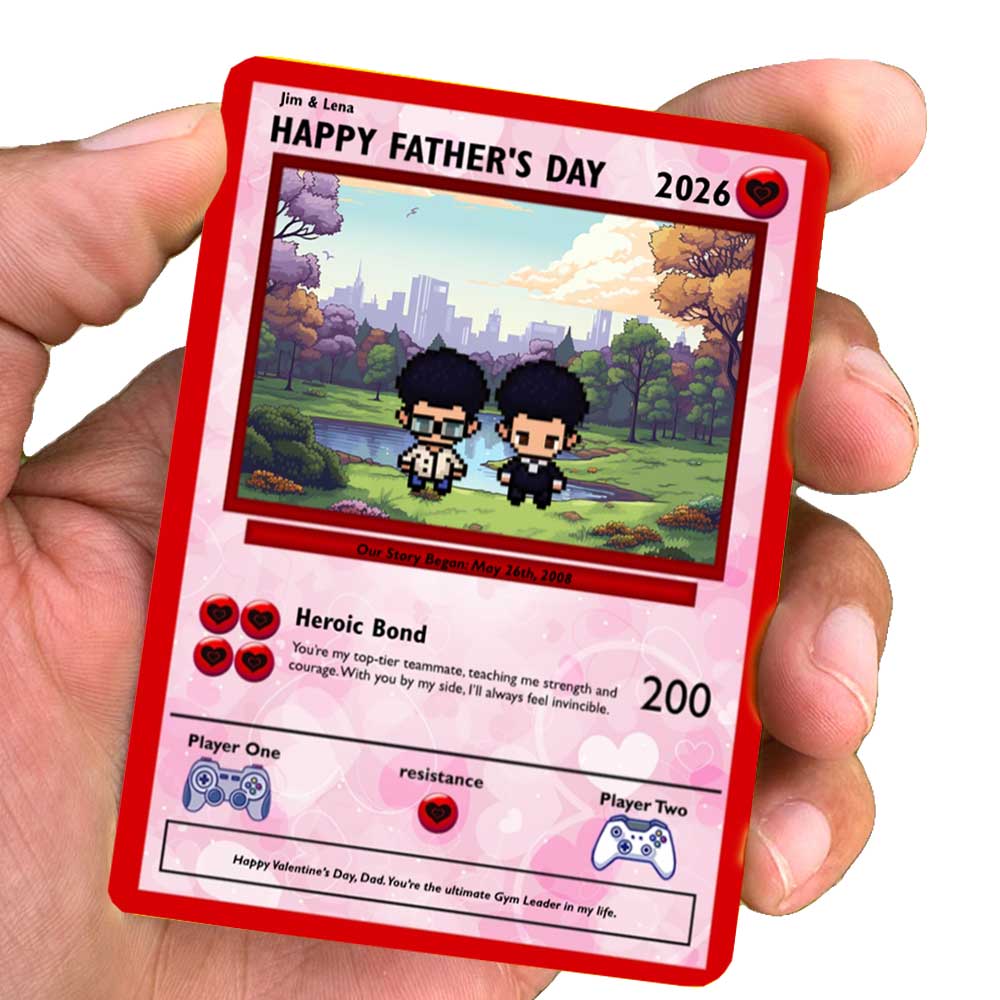Son to Dad Card - Build Your Own