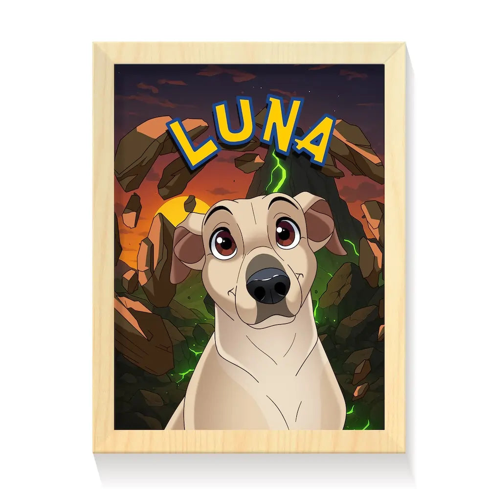 Custom PokePet Light Box Art