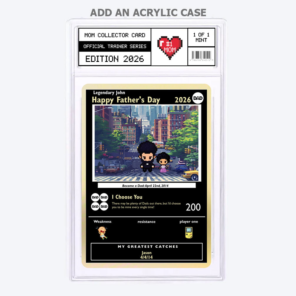 Construisez votre propre carte Dad Limited Gold Edition