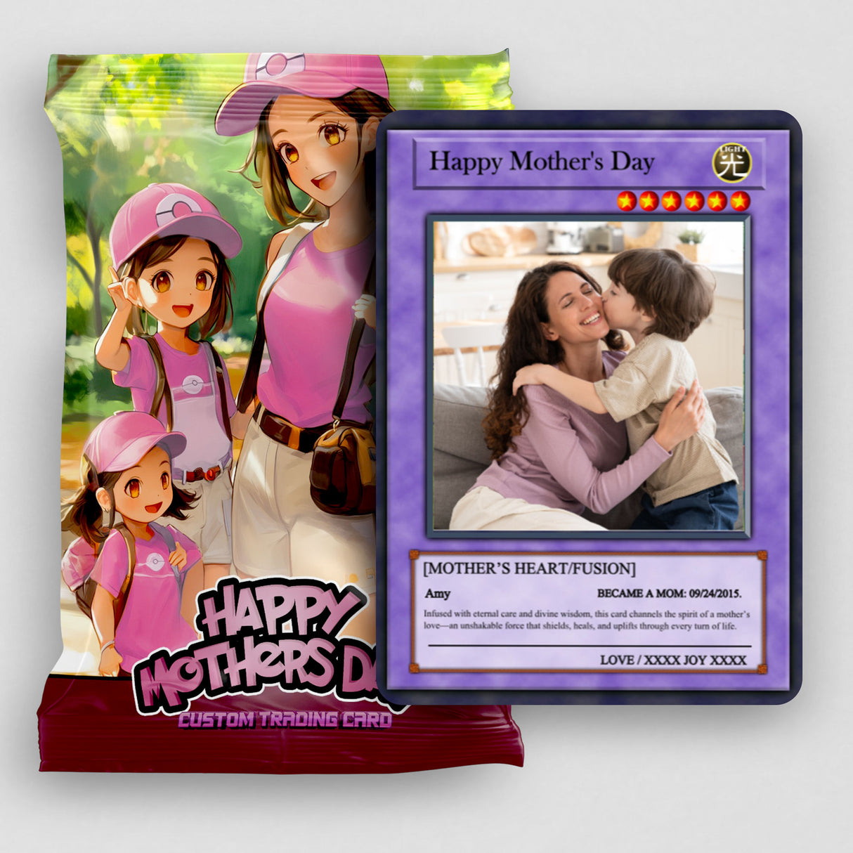 Yu-Gi-Love Mother's Day Card  - Photo