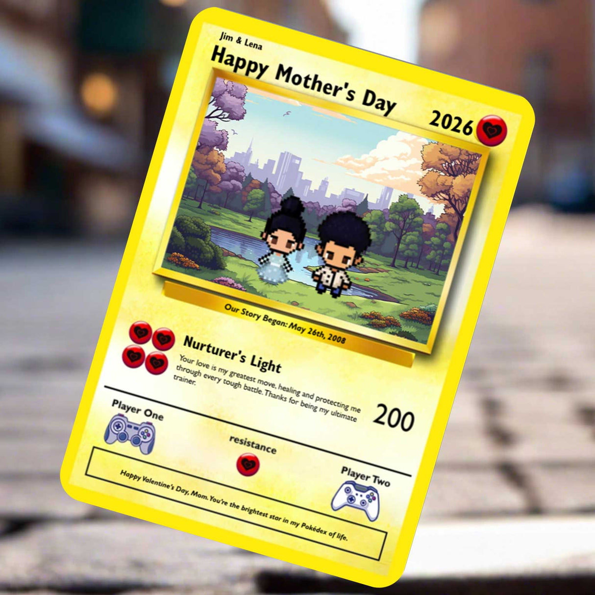 Carte Fils à Maman - Construisez la vôtre