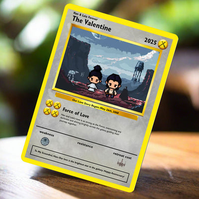 Space Wars Love Card - Build Your Own