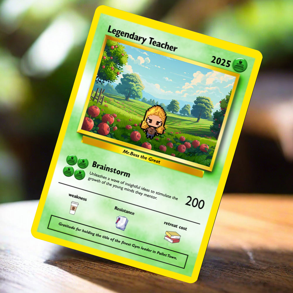 Construisez votre propre carte de professeur